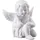 Rosenthal Engel mit Bambi Weiss Matt 14 cm