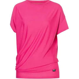 super.natural Damen Yoga Loose T-Shirt (Größe S, pink)