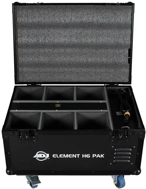 ADJ ELEMENT H6 FC, Ladecase zum Transportieren und Aufladen 6 Element H IP und/oder 6 Element H IP Chr.