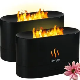 ideoon home Aroma Diffuser 18 cm schwarz