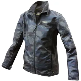 Uncle Sam Softshelljacke camouflage, schwarz), in oliv camouflage / schwarz | Gr.: S