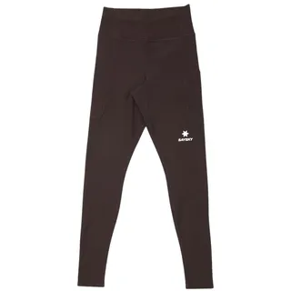 Saysky Damen Combat+ Rib Long Tights braun
