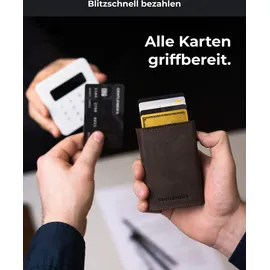 gentlemen's hd Gentlemen's Cardholder Portemonnaie braun