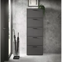 HBZ Sam Schuhkipper 59 x 169 x 17 cm anthrazit / anthrazit matt