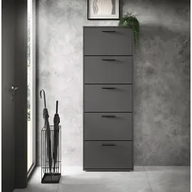 HBZ Sam Schuhkipper 59 x 169 x 17 cm anthrazit / anthrazit matt