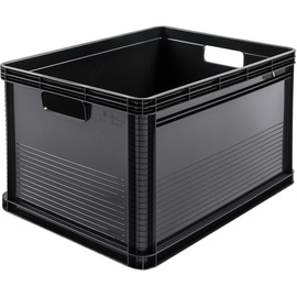 keeeper Aufbewahrungsbox Robert, 64 Liter, graphite Tragkraft: 60 x 40 x 32 cm, l, Graphit Grau