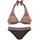 Buffalo Bügel-Bikini Damen braun bedruckt Gr.40 Cup E
