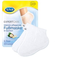 Scholl Expert Care Intensiv pflegende Fußmaske in Socken - 1 Paar Einwegsocken - Hornhaut Entfernung