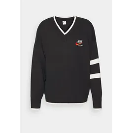 Nike Sweatshirt rot/schwarz/weiß L