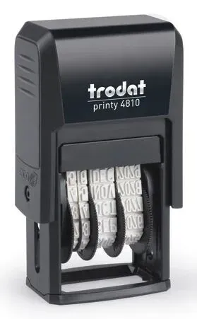 Trodat 4810 Firmenstempel Traditionell Datumsstempel