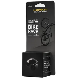 Hornit Clug Pro Fahrrad-Wandhalterung hybrid 23-81 mm schwarz