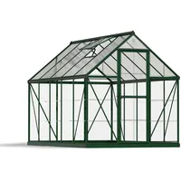 CANOPIA Hybrid Alu grün Polycarbonat 0,7 mm/Dach HKP 4 mm 6,5 m2