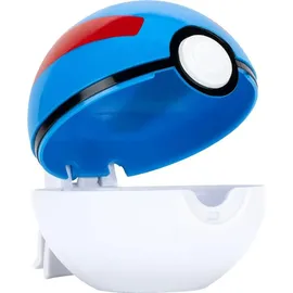 Pokémon Evoli Clip ‘N’ Go Gürtel-Set - Evoli Battle Figur mit Superball, Sympaball und Gürtel