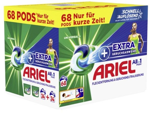 Ariel Waschmittel Pods All-in-1 2x34 St