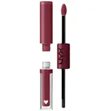 NYX Professional Makeup Shine Loud Pro Pigment Lip Shine Never Basic Braun