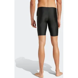 adidas 3-Streifen 8-Inch Jammer-Badehose Black / White L