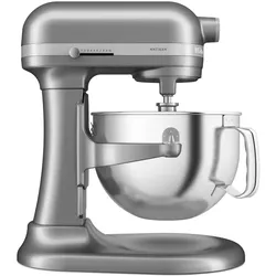 KitchenAid 5KSM60SPXECU, Standmixer, Silber, Schlagen, Kneten, Mixen, 1,1 m, 5,6