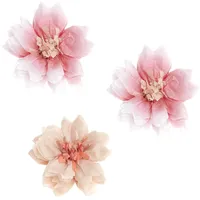 Rico Design Seidenpapierblumen Kirschblüte, 3-Teilig
