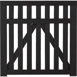 Plus Country Einzeltor 100 x 98 cm schwarz