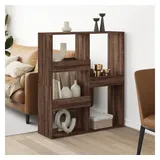 vidaXL Raumteiler 100 x 33 x 115 cm Braun