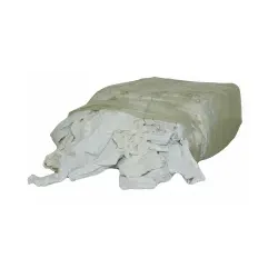 Kattun Putzlappen, weiß 430700 , 10 kg - Ballen