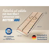 Betten-ABC Max1 K+F verstellbar 130 x 200 cm