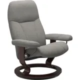 Stressless Stressless® Relaxsessel »Consul«, mit Classic Base, Größe S, Gestell Braun, grau