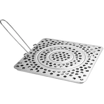 butsir 73900 Repu0042 Tragbarer Küchentoaster 20x20 Cm - Silver - One Size