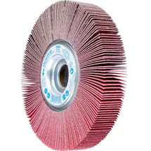 pferd tools Lamellenschleifrad FR Ø 165x30mm Bohrung Ø 25,4 mm CO-COOL80 für kühlen Schliff auf Edelstahl