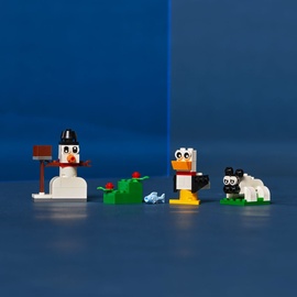 LEGO Classic Kreativ-Bauset mit weißen Steinen 11012