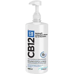 Cb12 Mundspülung: Mundwasser mit Zinkacetat & Chlorhexidin gegen schlechten Atem & Mundgeruch
