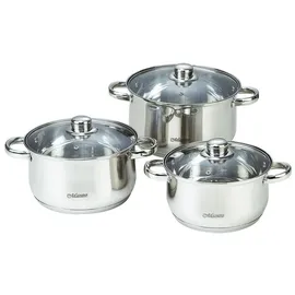 Maestro MR-2020-6M 6-teiliges Kochgeschirr-Set, Pfanne - Weiß