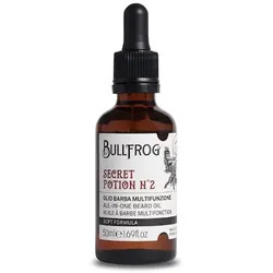 Bullfrog All-in-One Beard Oil Secret Potion N.2 Bartpflege 50 ml Herren 