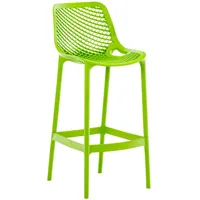 Deluke Barhocker, Grün, Kunststoff, 45x105x53 cm, Esszimmer, Barmöbel, Barhocker