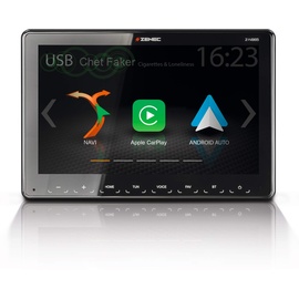 ZENEC Z-N965: 1-Din Autoradio, Multimediasystem mit 9“/22,9 cm Touchscreen, Mediencenter mit DAB+, Apple CarPlay, Android Auto, Radio USB BT Auto