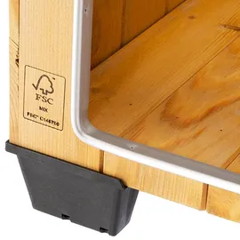 Ferplast Hundehütte Baita 80 102 x 70 x 65,5 cm Holz Braun