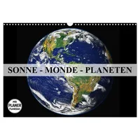 Calvendo Sonne, Monde und Planeten (Wandkalender 2026 DIN A3