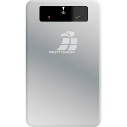 DIGITTRADE RS256 externe Festplatte 1TB HDD verschlüsselt mit Hardware Verschlüsselung, RFID Token, robustes Aluminium Gehäuse