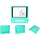 Good Connections iPad 10,2" (9. Gen.) Tablet-Schutzhülle mit Kickstand Aqua