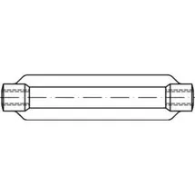 Industrial Quality Supplies DIN 1480 Spannschlossmuttern Stahl ÜZ SP M 24 / 255 feuerv