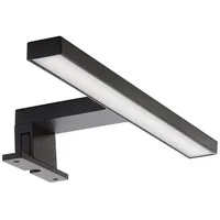 SO-Tech LED Aufbauleuchte SKY neutralweiß Badleuchte 300 mm (4000k) 230V / 5W schwarz Spiegelleuchte Schrankleuchte