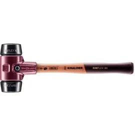 Halder Schonhammer Simplex Gummihammer Ø 60 mm 1550 g Stiel 405 mm