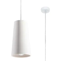 Pendelleuchte Deckenleuchte Weiß Modern Beton Wohnzimmer Esszimmer Schlafzimmer