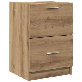 vidaXL Badezimmerschrank Artisan-Eiche 40 x 37 x 59 cm Holzwerkstoff