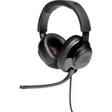 JBL Quantum 200 Over-Ear Gaming Headset – Wired 3,5 mm Klinke und PC-Splitter – Mit hochklappbarem Boom-Mikrofon – Kompatibel mit vielen Plattformen – Schwarz