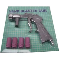 Apex Digital SANDSTRAHLPISTOLE 07009 mit 4 Düsen Druckluftpistole STRAHLKABINEN Sandstrahler