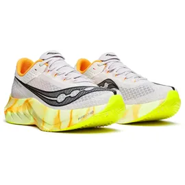 Saucony Endorphin Pro 4 Herren-Sneaker, Fog/Peel - 45 EU