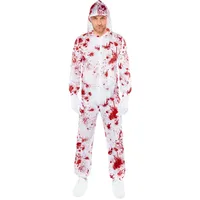 amscan 9917968 Herren-Kostüm, Halloween, blutig, Kriminal, Inspektor, mehrfarbig, XL