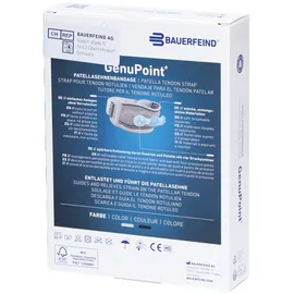 Bauerfeind GenuPoint Kniebandage 1 St Schwarz Größe 2