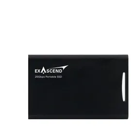 EXASCEND Element Portable 2 TB USB-C 20 Gb/s schwarz